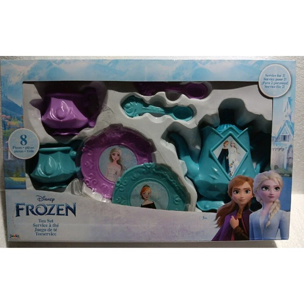 Disney Frozen 8 Pieces Kids Children Tea Set for 2 Kids